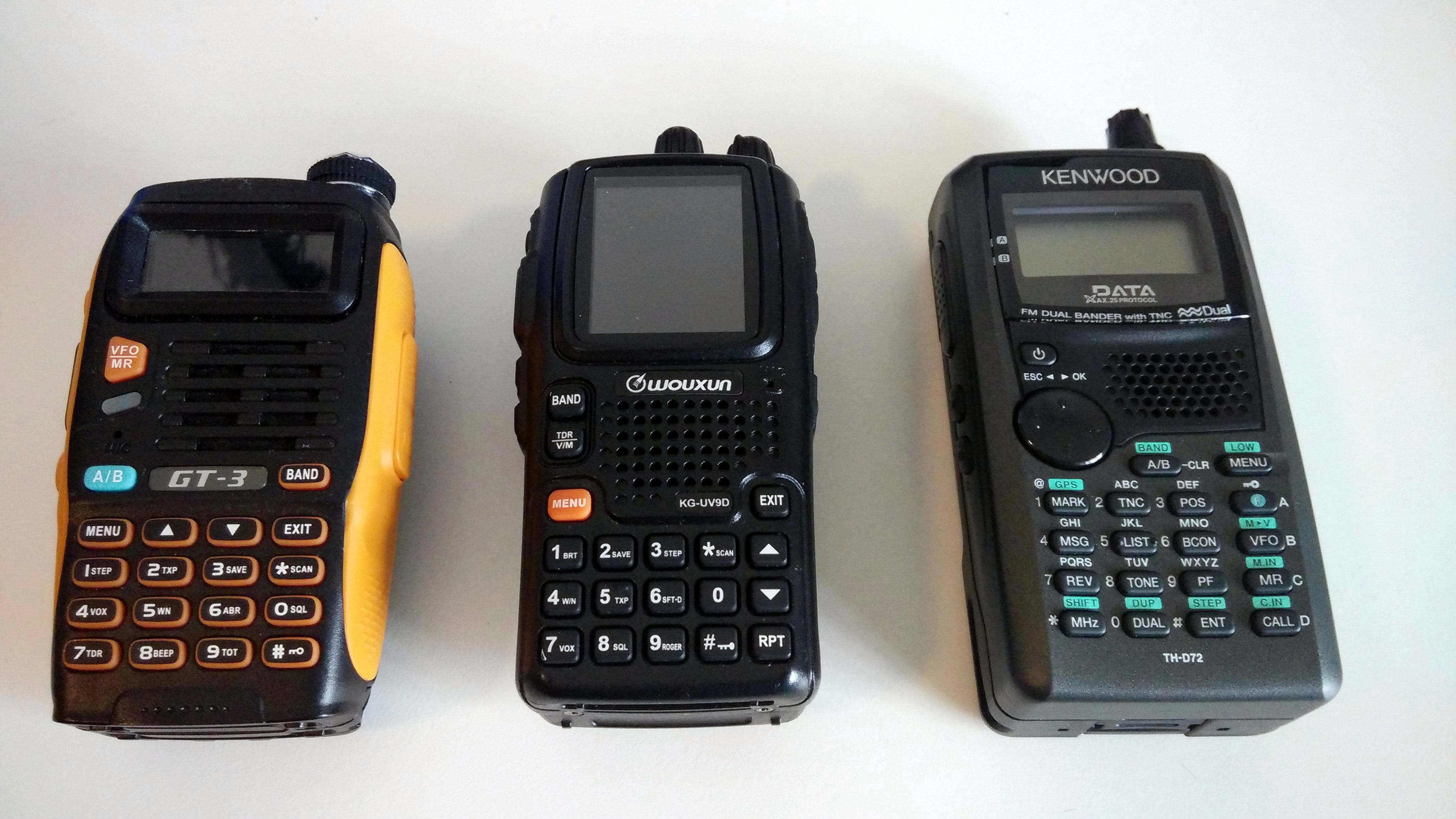 drie bevroren Verzakking Kenwood TH-D72 APRS Handheld revisited - OE6FTE amateur radio blog